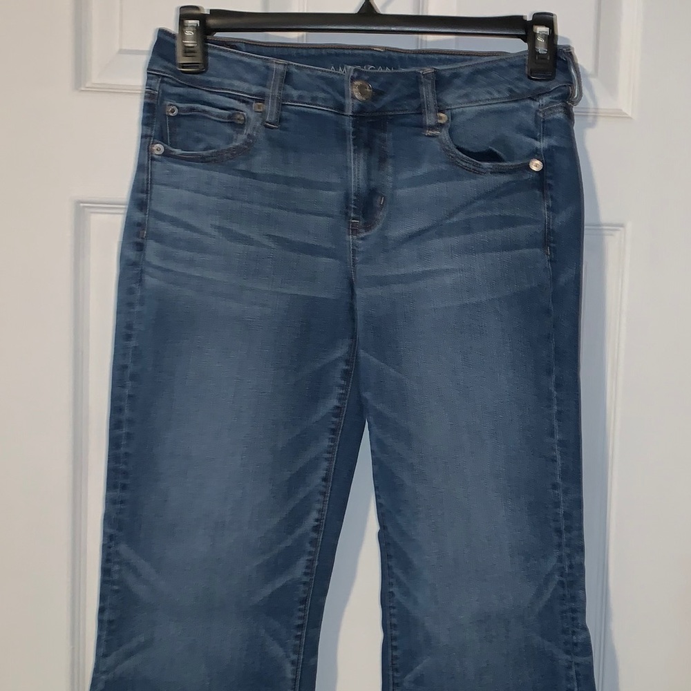 American Eagle favorite boyfriend jeans, size 10!